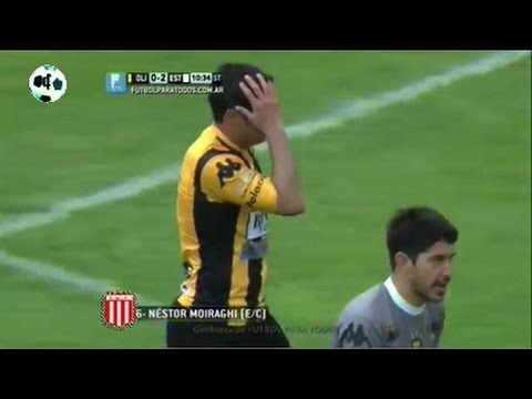 Gol Néstor Moiraghi (En Contra) - Olimpo 0 Vs Estudiantes 2 - Primera División 2014