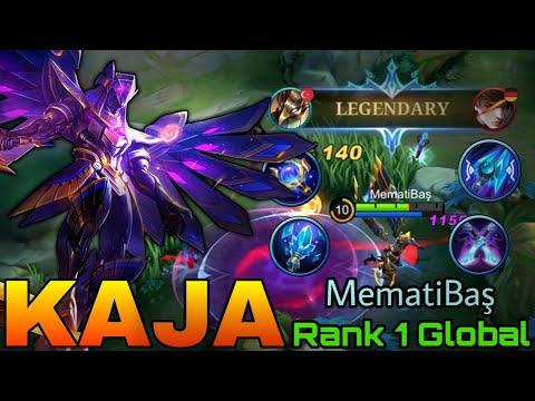 One Shot Build Kaja Legendary Gameplay! - Top 1 Global Kaja by MematiBaş - Mobile Legends