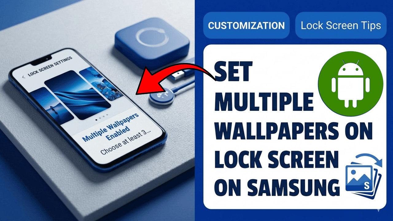How to Set Multiple Wallpapers on Samsung Lock Screen