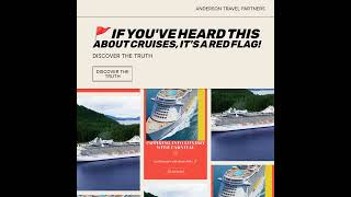 🚩 If you've heard this about cruises, it's a red flag!