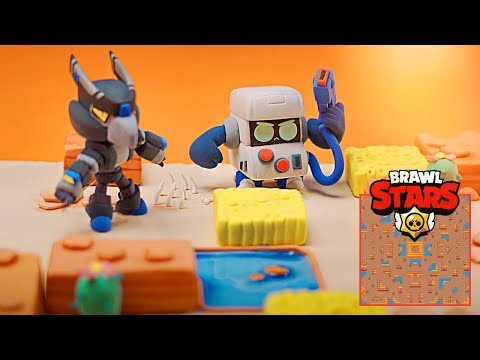 Making Brawl Stars Showdown Map : Diorama Clay Art (Clay Tutorial)