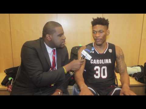 2017 NCAA Tournament: Chris Silva interview (South Carolina; 03.24.17)