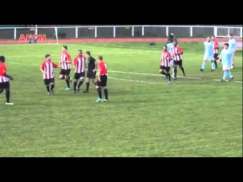 AFC Hornchurch 2 Hampton & Richmond Borough 3 (19 Apr 14) - Purcell goal