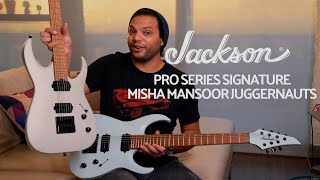 Video thumbnail for Periphery's Misha Mansoor Showcases his Jackson Pro Juggernaut ET6 & ET7 Models | Jackson Guitars by Jackson Guitars
