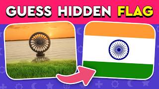 Guess the Flag by Real-Life Photos! 🇮🇳🔍 Optical Illusion Quiz