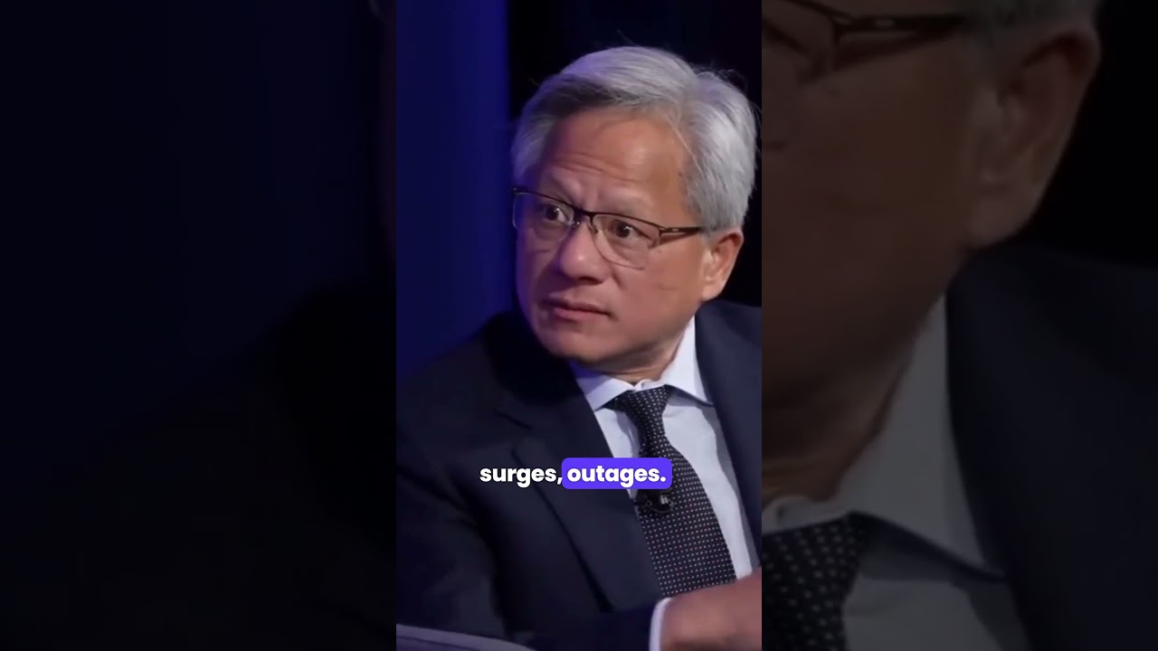 🚀 AI in Smart Grids: Jensen Huang on the Future of Energy ⚡🔋