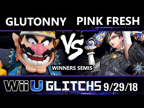 Glitch 5 Smash 4 - orKsGP | Glutonny (Wario) Vs. VGBC | Pink Fresh (Bayonetta) Wii U Winners Semis