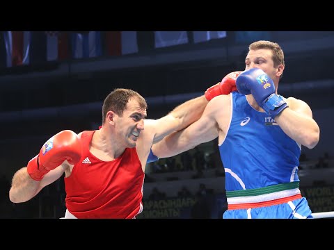 Magomedrasul Majidov (AZE) vs. Roberto Cammarelle (ITA) AIBA World Championships 2013 SF's (92+kg)
