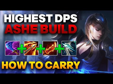 Ashe ADC Gameplay - This Weird Ashe Build Out-Damages Any Other | League of Legends