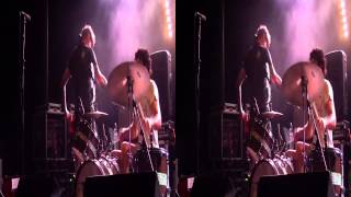 Thee Oh Sees - Contraption/Soul Desert - Live @ Festival Relâche 2013 Bordeaux (01/08/2013) V.3D-HD