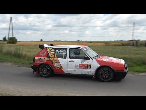 RALLY and RACE 1 Rajd Jarociński 2023 - Marcin Strocen / Mateusz Kuczyński - VW Golf 2 Type-R