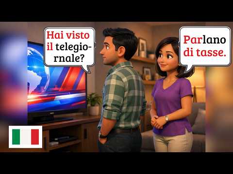 Pratica conversazioni reali in italiano | Tasse comunali in italiano (A2–B1)