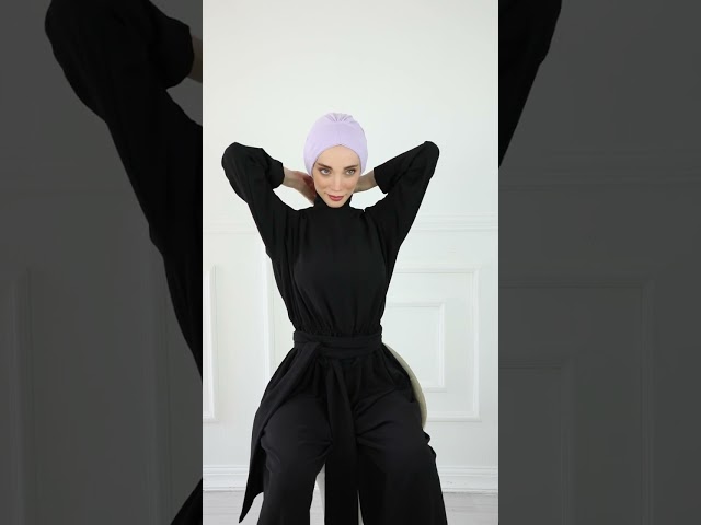 توربان قطن سترتش مع كسرات - موف