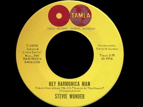 HEY HARMONICA MAN    Stevie Wonder   Tamla Motown   1964
