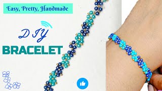 Looks Difficult but Beleive Me It's Very Easy to Make ‼️ Beaded Bracelet with Pearls 