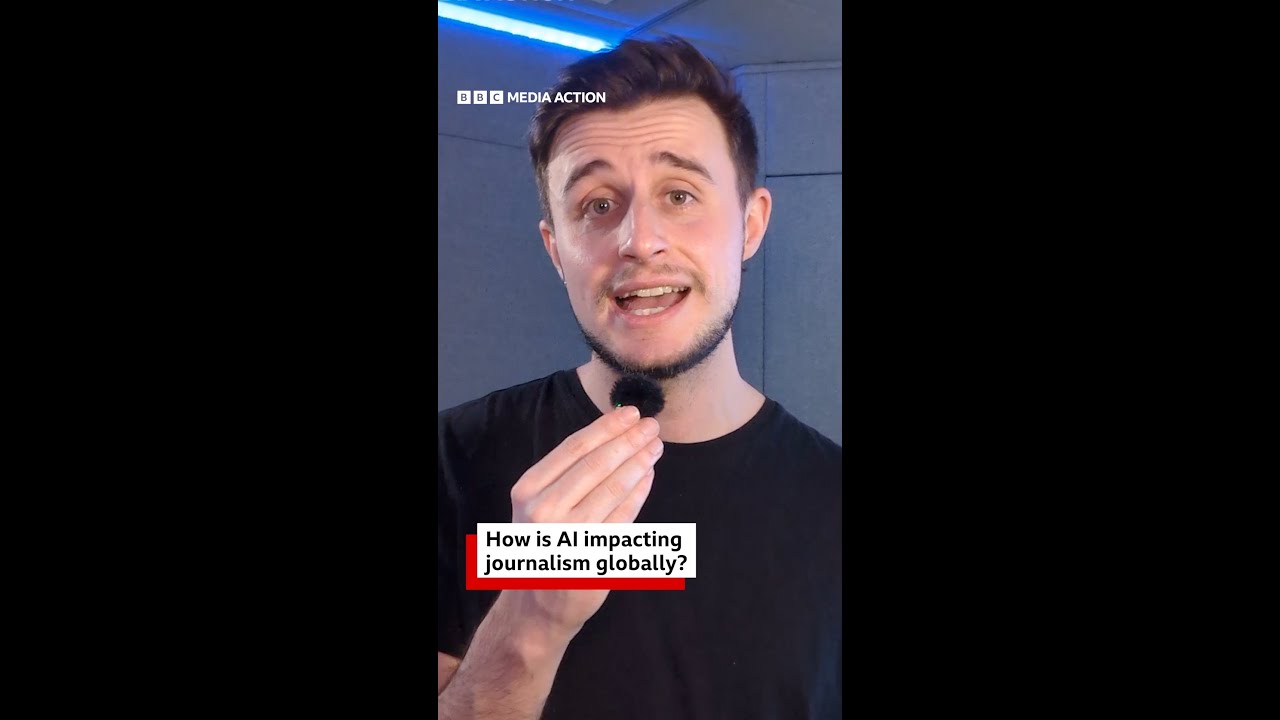 How is AI impacting journalism globally? BBC Media Action #shorts