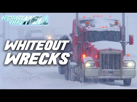 WILD Whiteout Wrecks | Highway Thru Hell