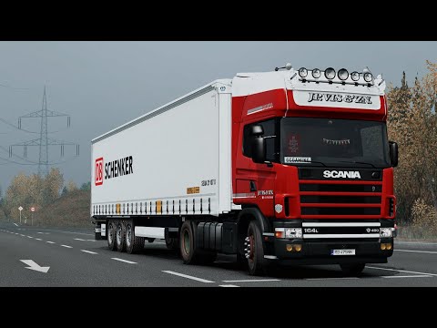 ETS 2 1.43 SCANIA R480 FKM OPEN PIPE  🇩🇪 HEILBRONN/RAIN SCHWAIGERN - KIRCHHAUSEN [4K]