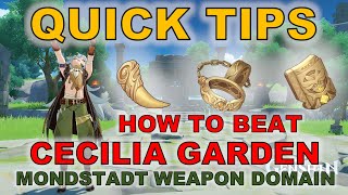 Cecilia Garden, Domain of Forgery: City of Reflections IV, Quick Guide, Farming Technique Tips AR 40