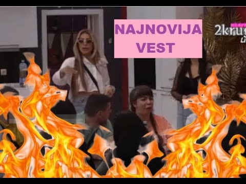 PANIKA u Beloj kući - BUKNULA VATRA - Voditeljka VRIŠTALA a ONA se SKAMENILA #zadruga #zadrugainfo