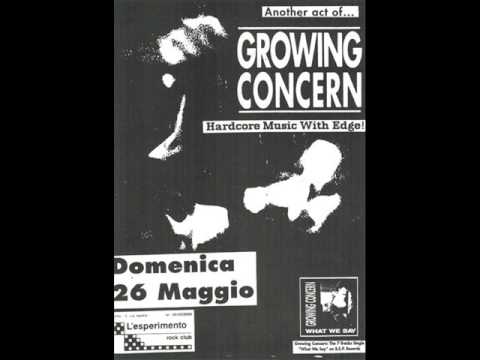 Italia straight edge anni 90; GROWING CONCERN (Roma) - Disconnection mlp