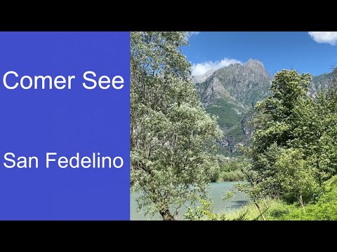 Unterwegs am Comer See zum Kirchlein San Fedelino (Lago di Como, Lake Como) Italy, Italien