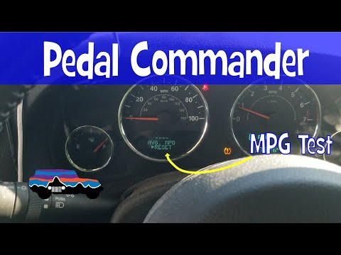 JEEP Wrangler - Pedal Commander SPORT Mode +2 MPG Test