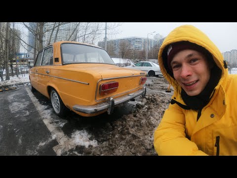 I found a Classic Russian Lada - model 2103 | a car from USSR