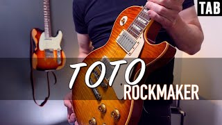 Toto - Rockmaker | Guitar cover WITH TABS |