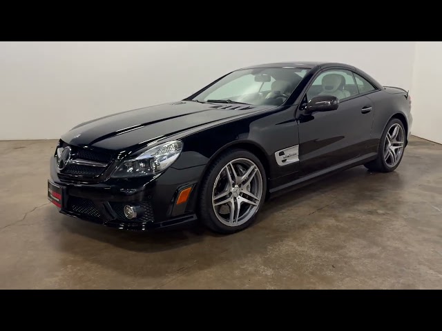 2012 MERCEDES-BENZ SL-CLASS CONVERTIBLE V8, 6.3 LITER SL 63 AMG ROADSTER 2D
