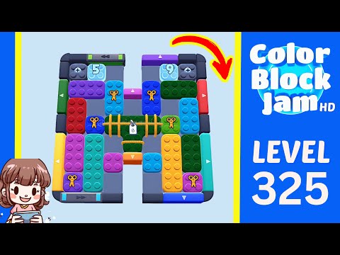 Color Block Jam Level 325 Solution Walkthrough