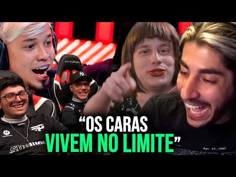 REAGINDO AOS BASTIDORES DOS PLAYOFFS DO CBLOL | React