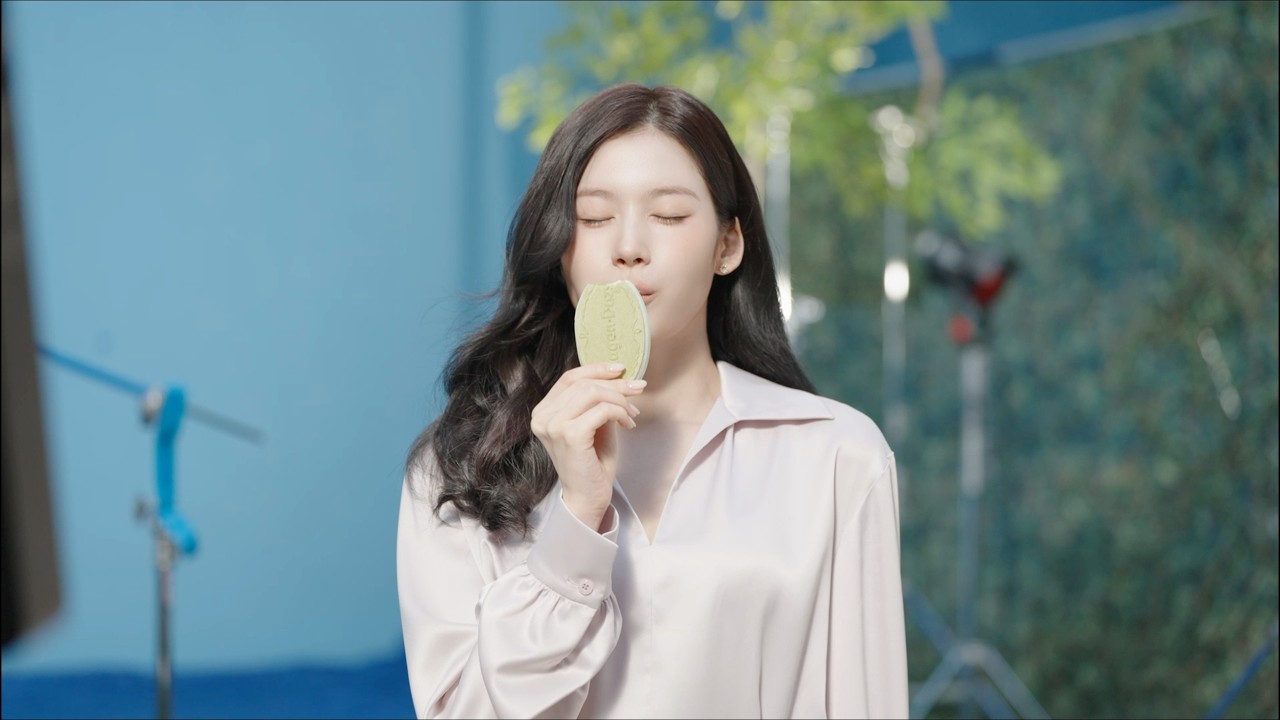 ハーゲンダッツ クリスピーサンド ザ・グリーンティーTVCM 「いザ・解禁！」 篇 メイキング映像