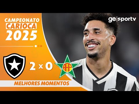Gols e lances de Botafogo x Portuguesa - RJ