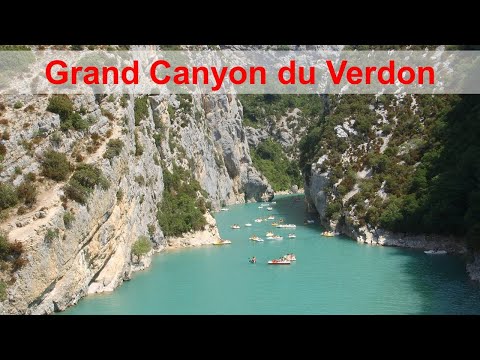 Grand Canyon du Verdon - spektakuläre Schlucht in der Provence