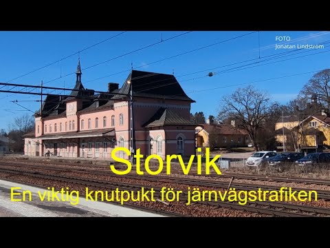 2021-04-10 STORVIK - En viktig knutpunkt för godstrafiken ( Foto Jonatan Lindström )