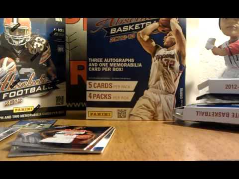 2012-13 Panini Absolute Memorabilia Basketball Box Break - Blake Griffin!