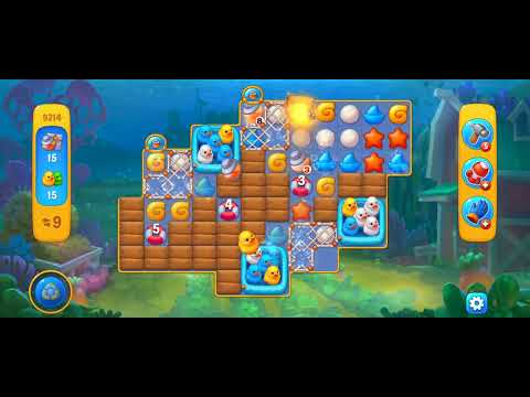 Fishdom Easy Level 9214 (with ingame lightning and firecrackers boosters) @choraelmin