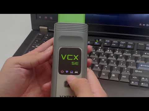 VXDIAG VCX SE Mercedes Benz Driver & Software Installation Video