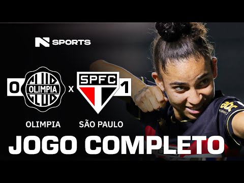 JOGO COMPLETO | CONMEBOL LIBERTADORES FEMENINA | OLIMPIA X SÃO PAULO