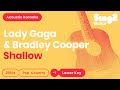 Shallow - Lagy Gaga, Bradley Cooper (Lower Key) Acoustic Karaoke