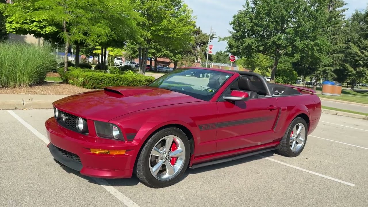 **SOLD on the CCC Buy-It-Now Lot** 2008 Ford Mustang GT/CS Convertible