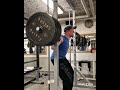 KILL YOUR QUADS - 180kg narrow stance squats 6 reps for 3 sets without abelt - ass to grass
