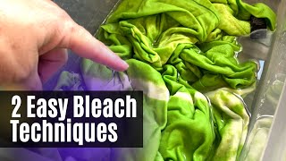 How to use Bleach on Shirts with these 2 Techniques | 671