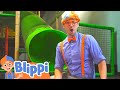 Playing With Blippi At The Kids Club Indoor Playground Educational Videos For Kids