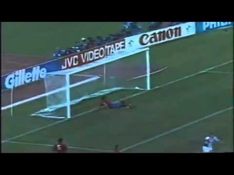 Jugoslavija - Spanija, svetsko prvenstvo Italija 1990, Piksi - prvi gol