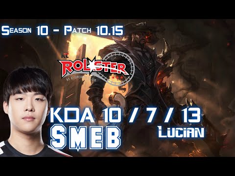 KT Smeb LUCIAN vs GNAR Top - Patch 10.15 KR Ranked
