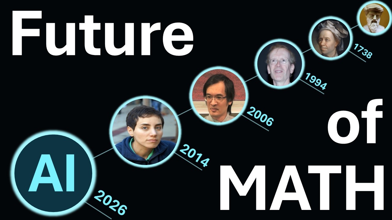 What is the future of math in an AI world?