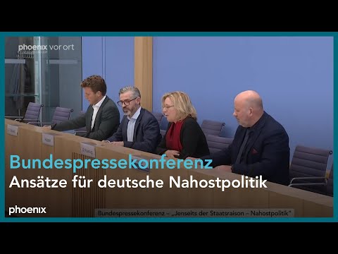 BPK:  Jenseits der Staatsräson – Ansätze und Handlungsempfehlungen für deutsche Nahostpolitik