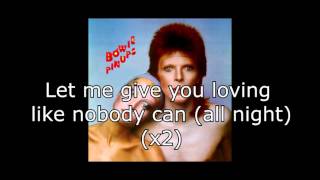 Everything&#39;s Alright | David Bowie + Lyrics